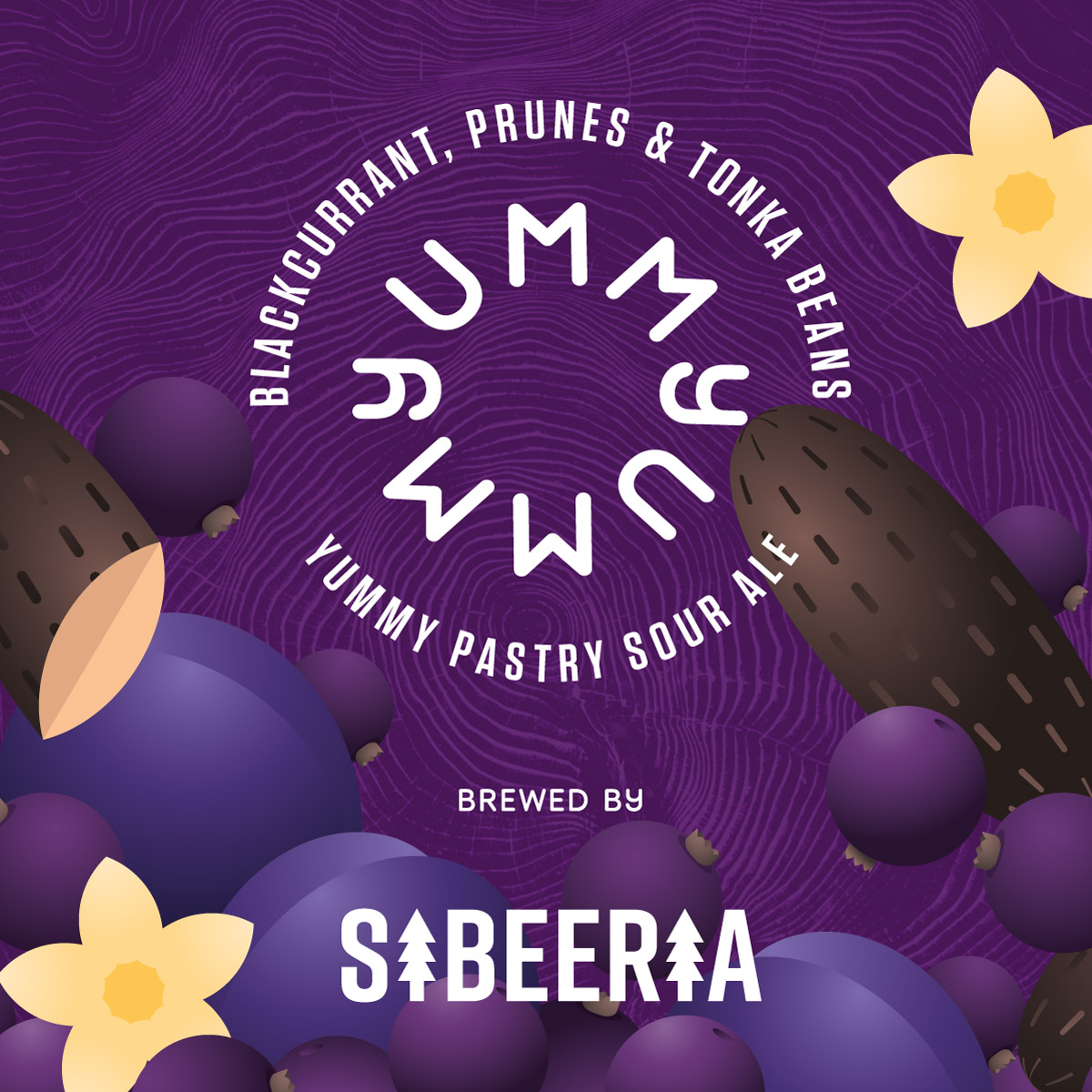 Sibeeria Yummy Blackcurrant, Prunes & Tonka